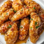 Air Fryer Honey Butter Garlic Chicken Tenders