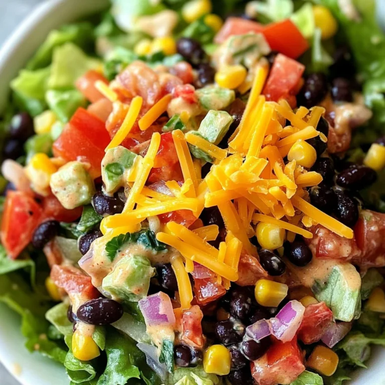 Black Bean Taco Salad