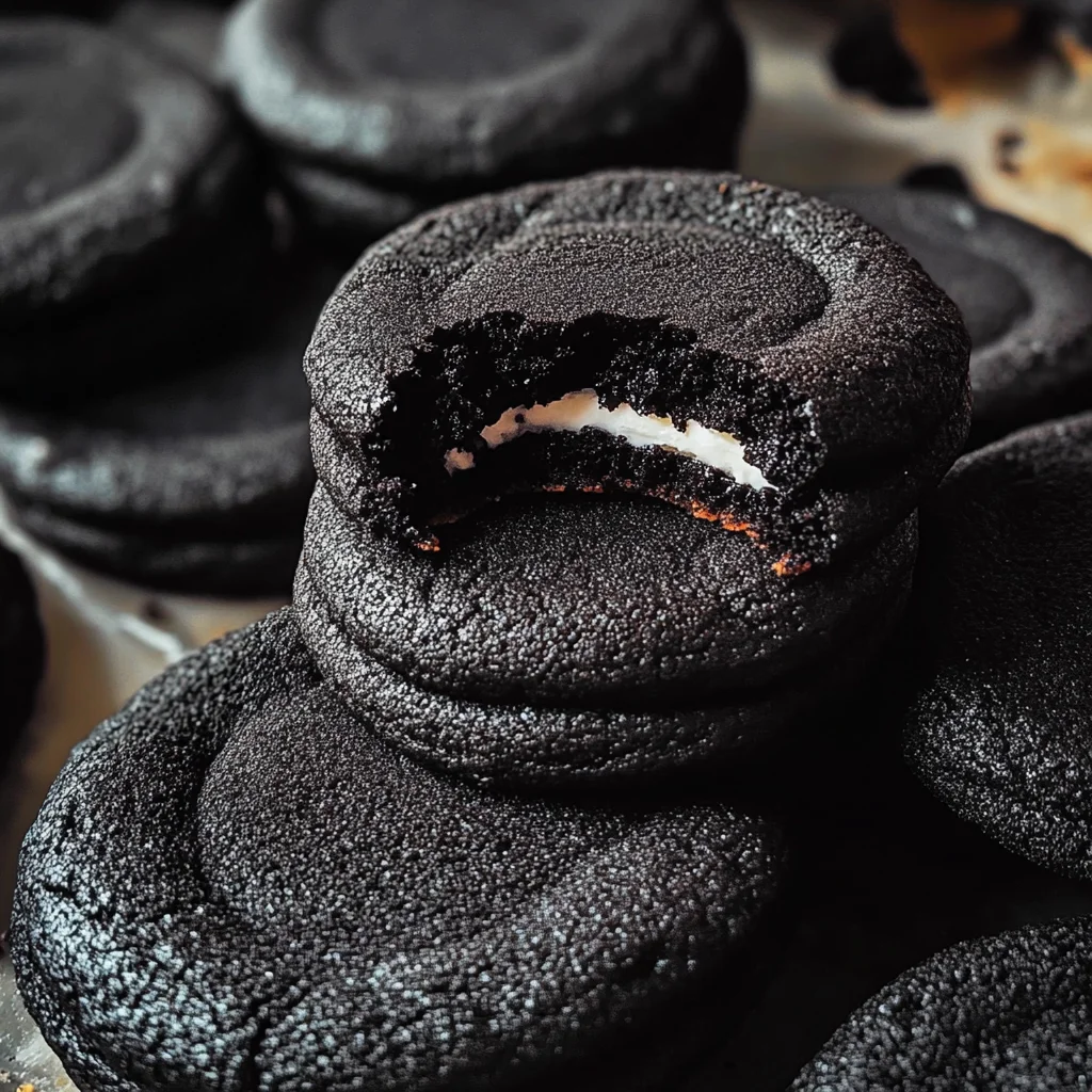 Black Velvet Cheesecake Cookies