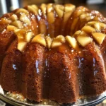 Brown Sugar Glazed Apple Bundt Cake
