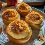 Cheesecake Stuffed Baked Apples
