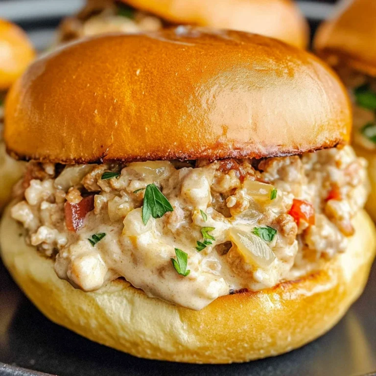 Chicken Alfredo Sloppy Joes: A Delicious Twist on a Classic Favorite