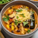 Easy Chicken, Poblano, and Black Bean Soup (Small Batch)