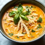 Easy Thai Chicken Curry Soup