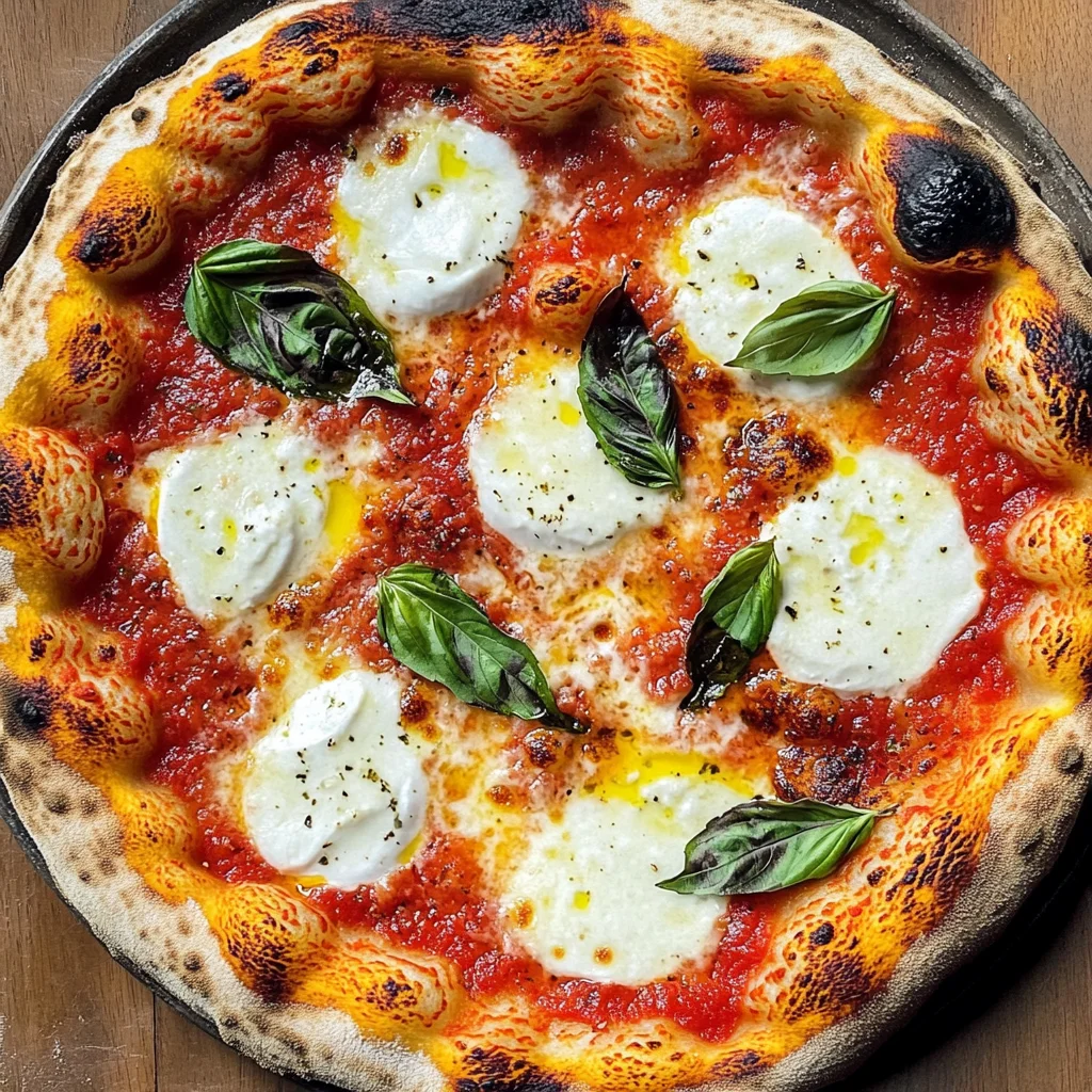 Pizza Margherita (Tomato, Basil, and Mozzarella Pizza)
