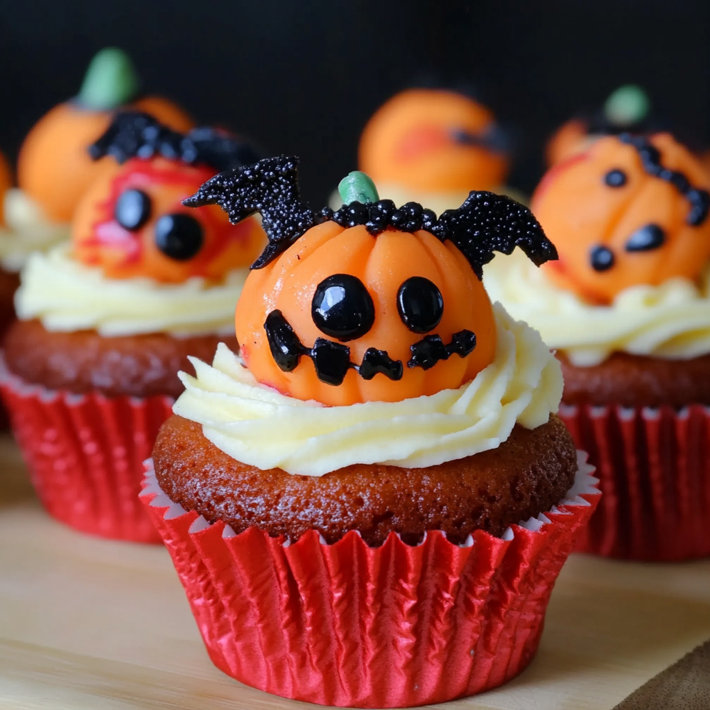 Halloween Augapfel Cupcakes