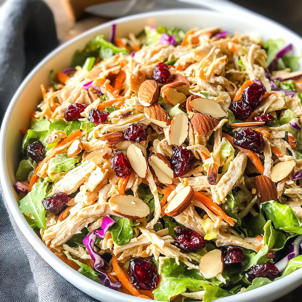Asian Chicken Cranberry Salad