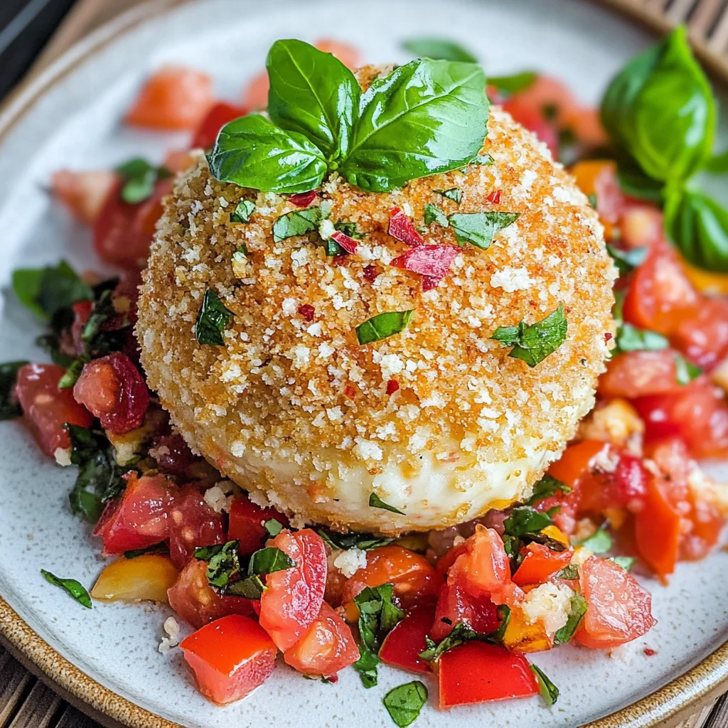 Bruschetta Cheese Ball Recipe - Ultimate Party Appetizer