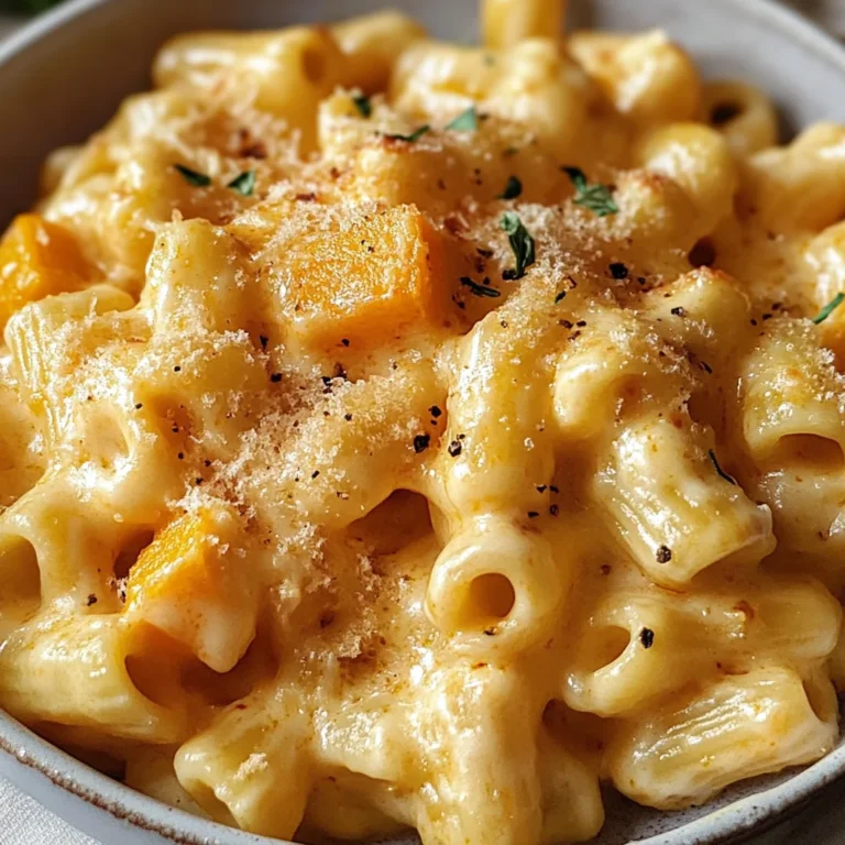 Butternut Squash Mac and Cheese