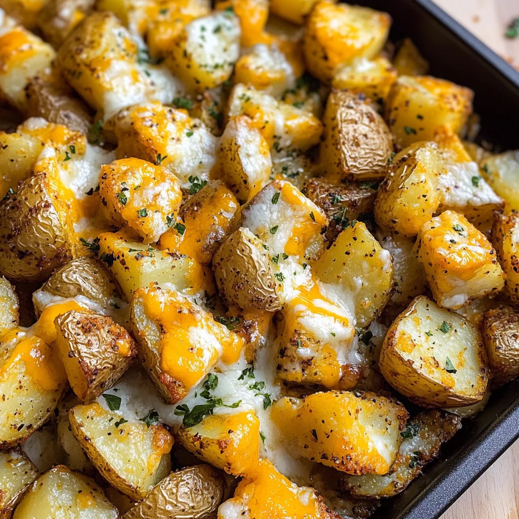 Cheesy Ranch Oven Roasted Potatoes