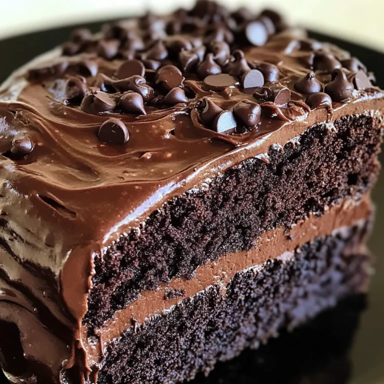 Chocolate Craving Cake