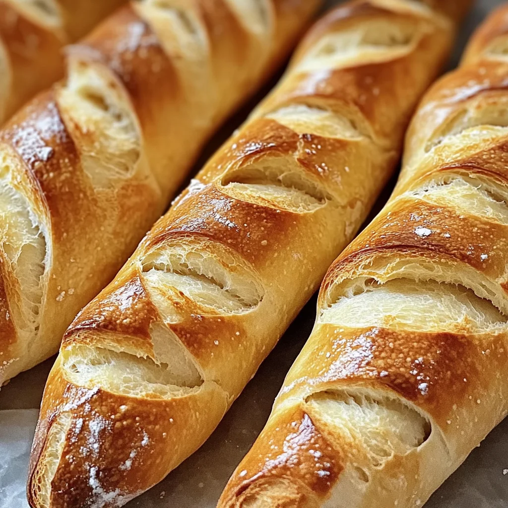 Crusty Mini Baguettes: The Best Homemade Bakery Treat