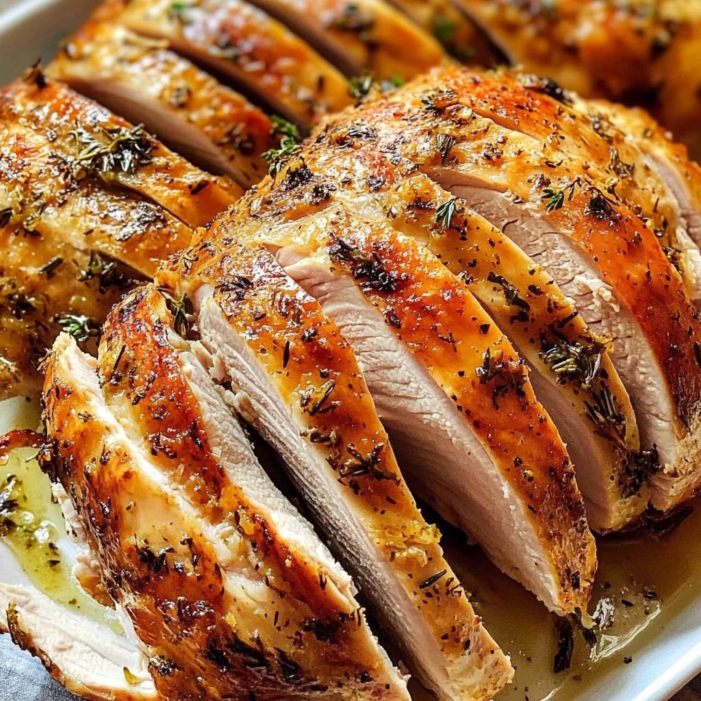 Garlic Herb Butter Roast Turkey: The Incredible Ultimate Recipe for a Delicious Feast