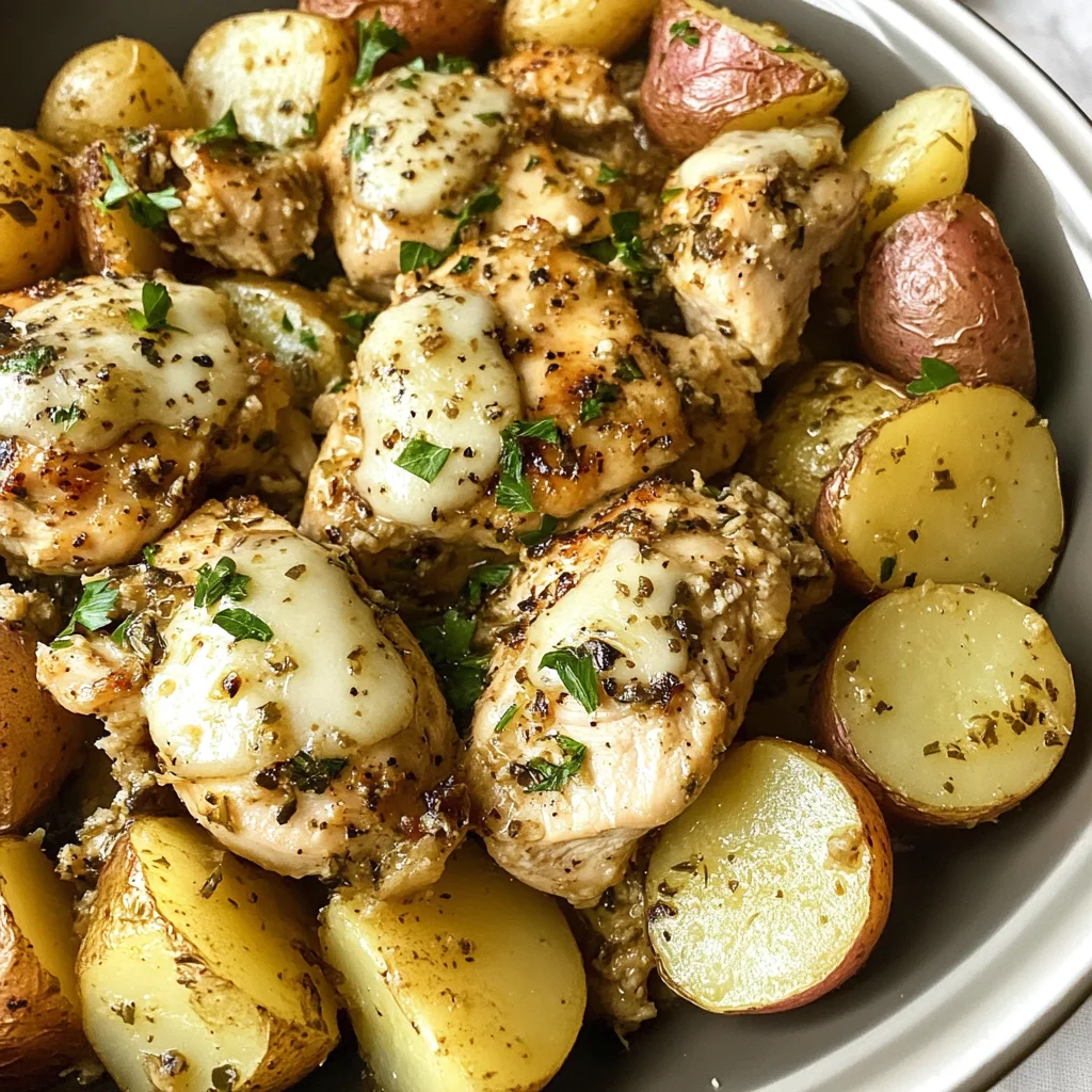 Garlic Parmesan Crockpot Chicken and Potatoes: An Incredible Ultimate Recipe
