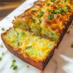 Green Onion Zucchini Cheddar Quick Bread