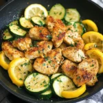 Healthy Chicken Breast with Zucchini and Squash