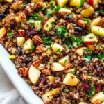 Herbed Wild Rice Quinoa Stuffing
