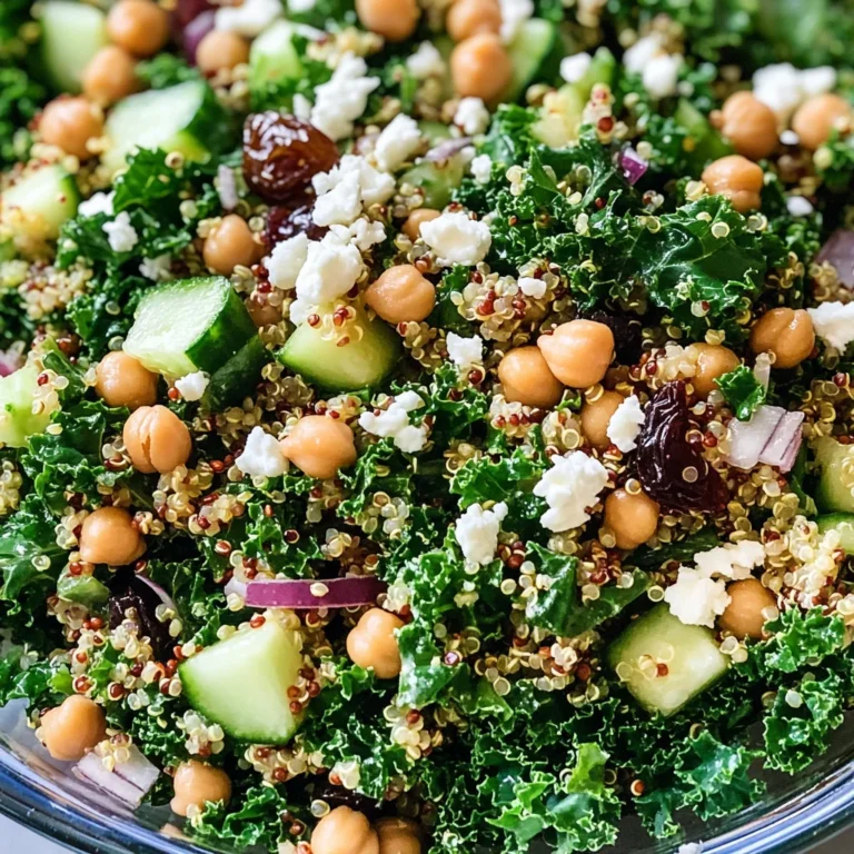Kale Quinoa Salad - With Lemon Dressing
