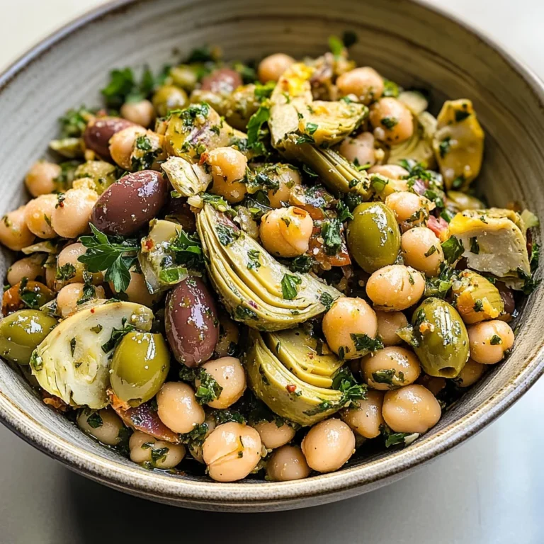 Marinated Za'atar Bean Salad