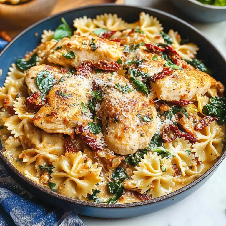 Marry Me Chicken Pasta