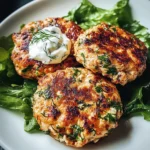 Mediterranean Chicken Patties