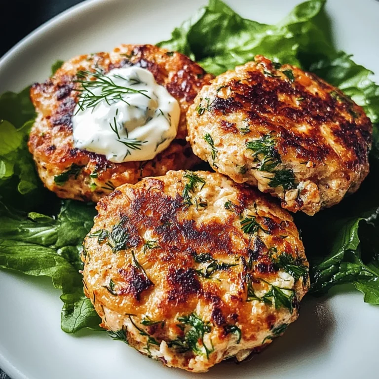 Mediterranean Chicken Patties