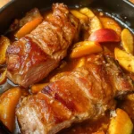 Peach Glazed Pork Tenderloin