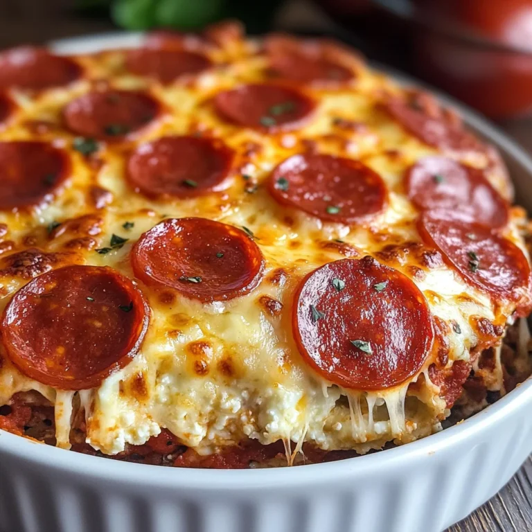 Pizza Style Cottage Cheese Bake – Easy Protein-Packed Dinner