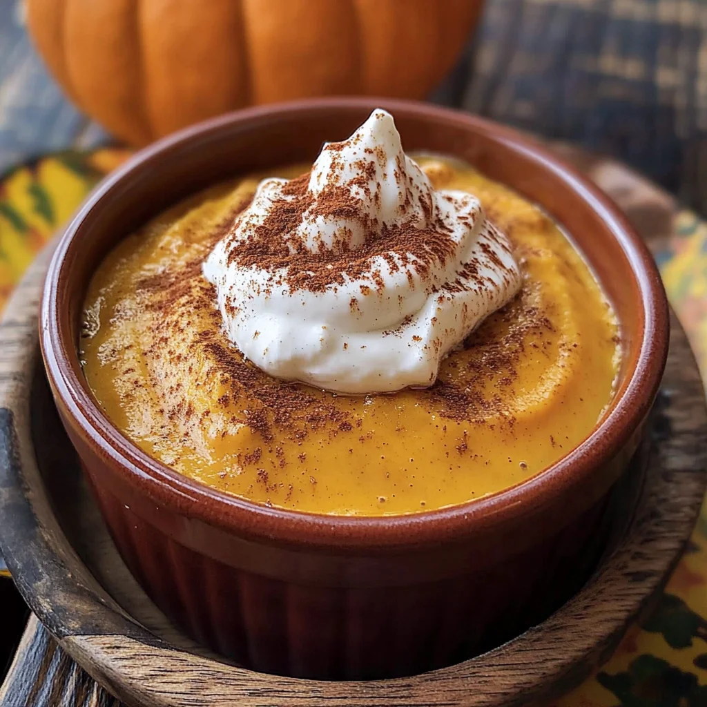 Pumpkin Pot de Crème