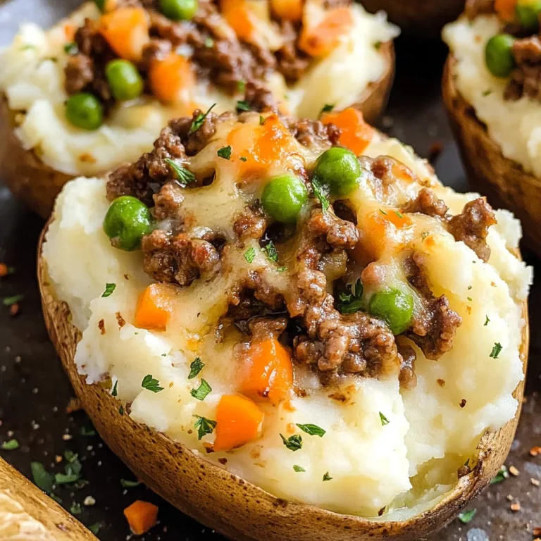 Shepherd’s Pie Baked Potato