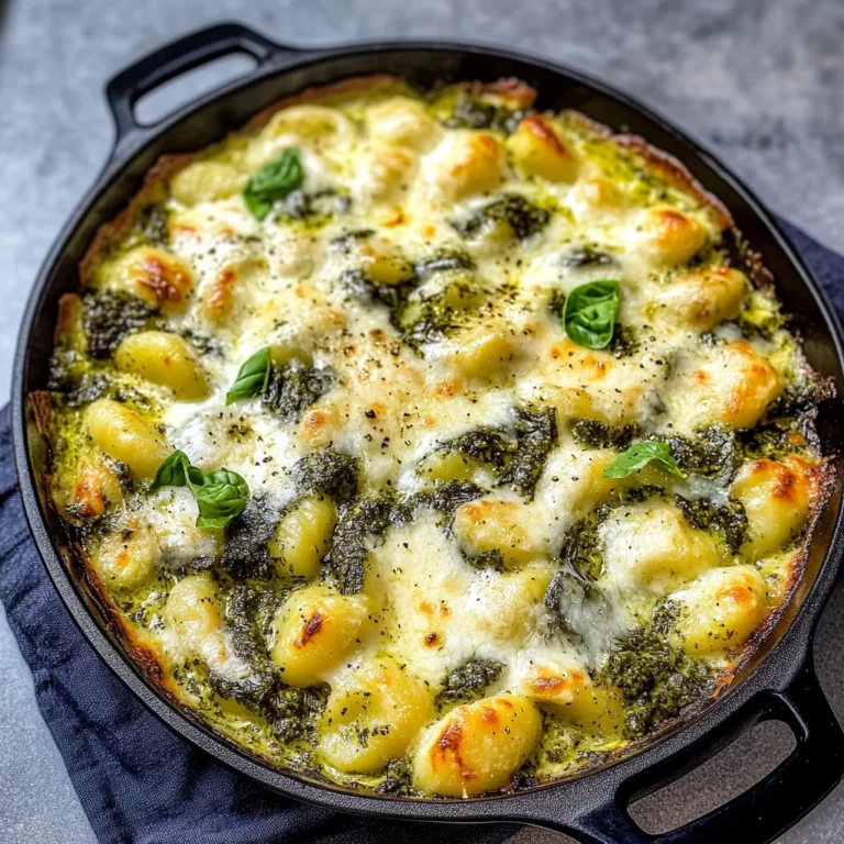 Spinach and Artichoke Gnocchi Bake: A Creamy One-Pan Wonder