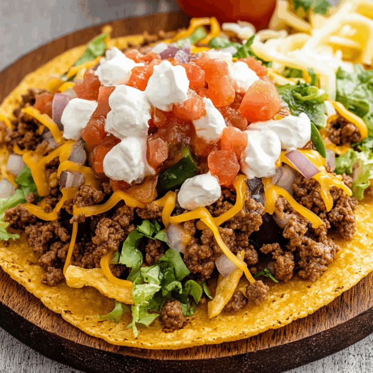 Ground Beef Tostadas