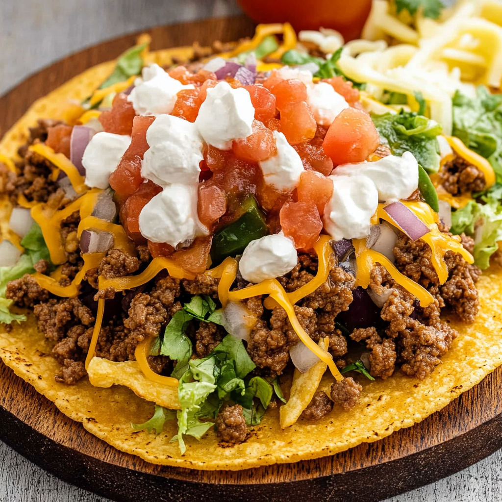 Ground Beef Tostadas