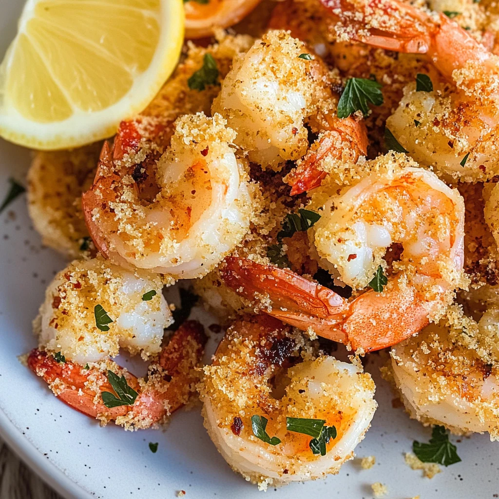 Air Fryer Garlic Parmesan Shrimp