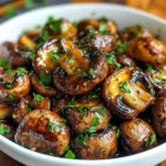 Balsamic Roasted Mushrooms