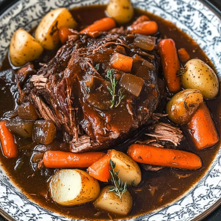 Best Pot Roast Crock Pot Recipe