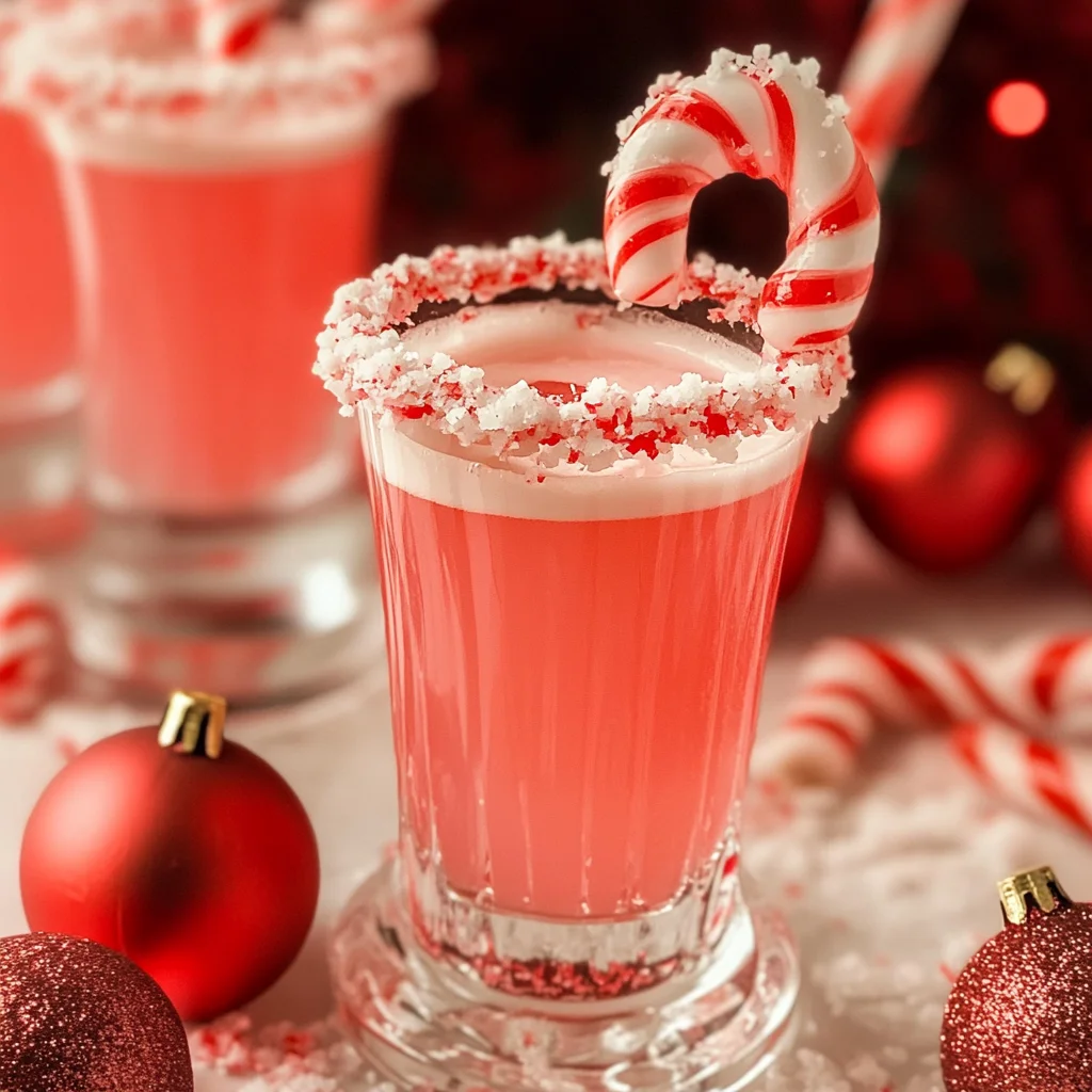 Candy Cane Shots