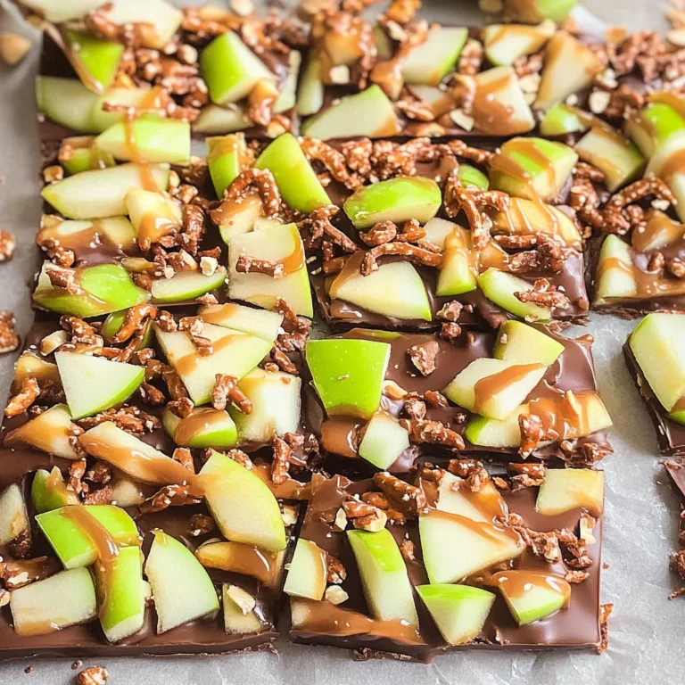 Caramel Apple Bark