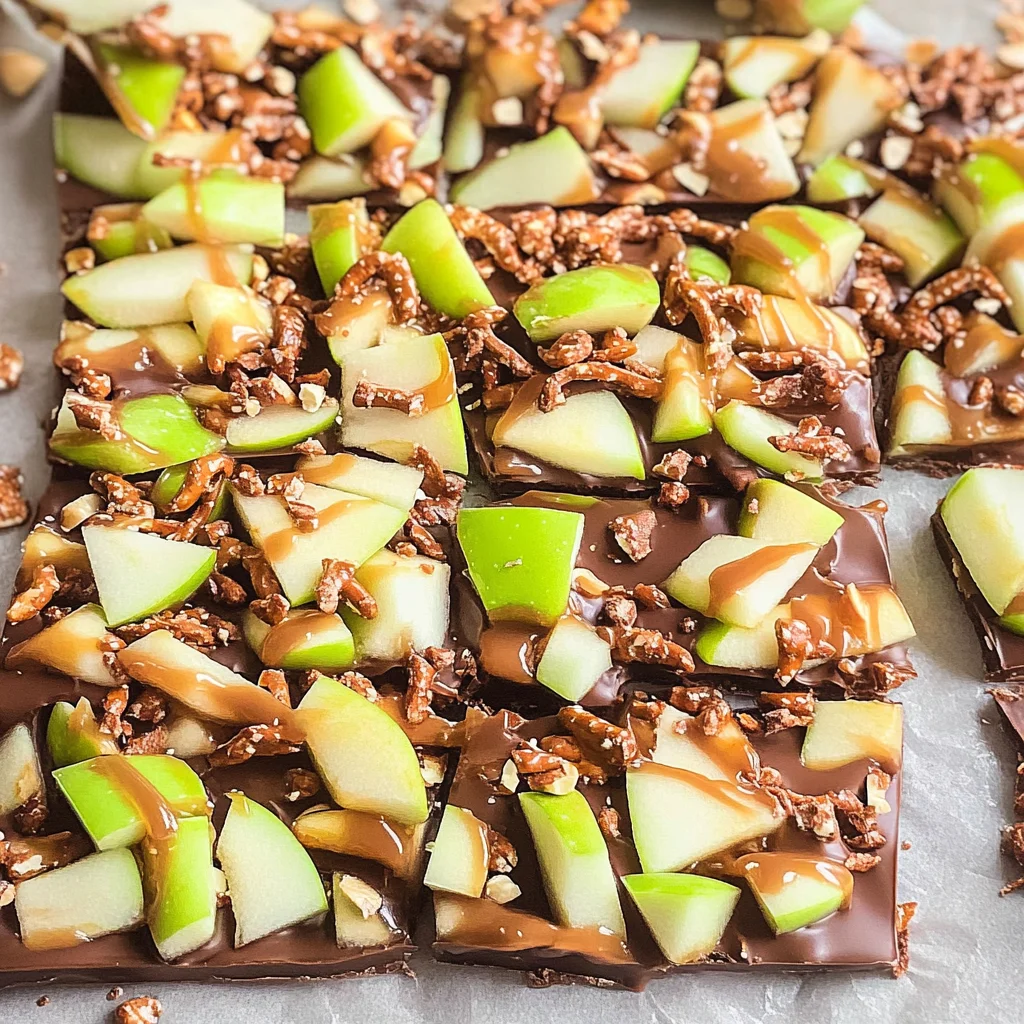 Caramel Apple Bark