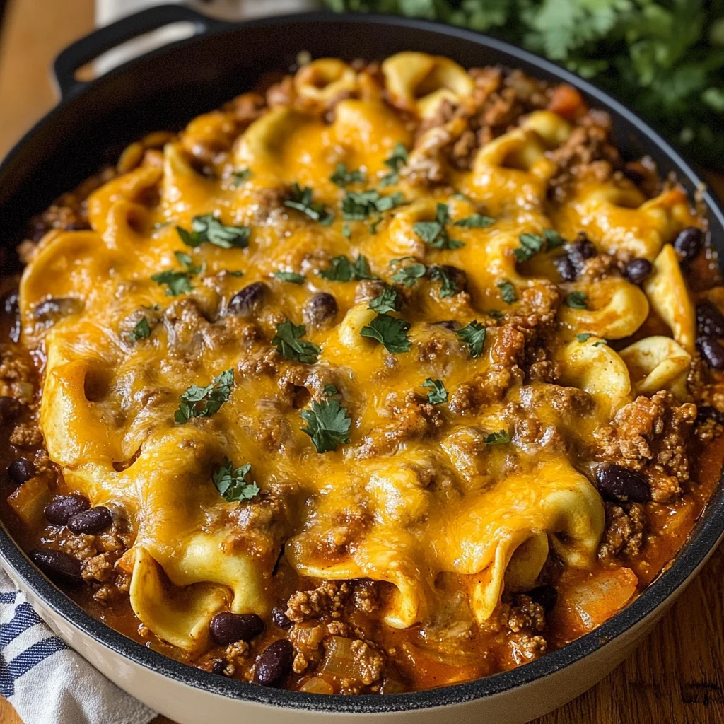 Cheesy Beef Enchiladas Tortellini: A Delicious Twist on Classic Comfort Food