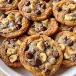Chewy Banana Bread Chocolate Chip Cookies