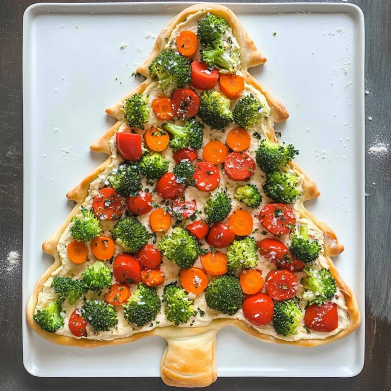 Christmas Tree Pizza
