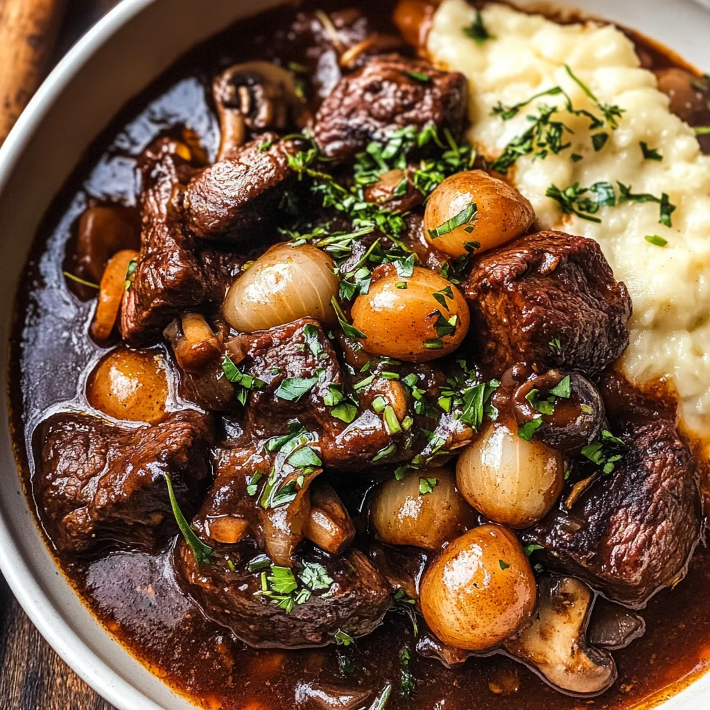 Classic Beef Bourguignon Recipe