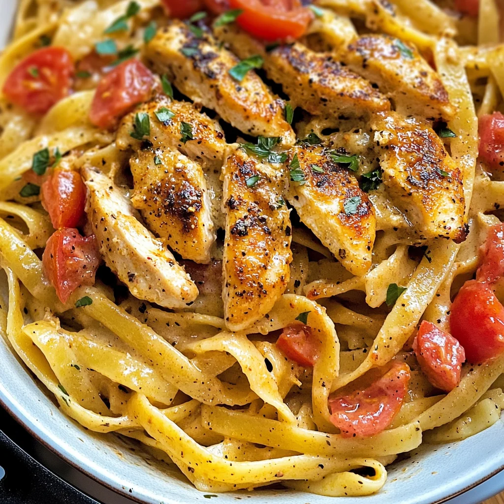 Creamy Cajun Chicken Pasta