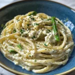 Creamy Lemon Feta Pasta Recipe