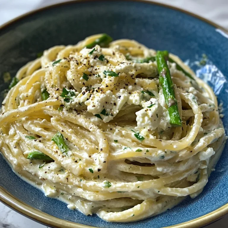 Creamy Lemon Feta Pasta Recipe