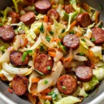 Easy Sausage and Cabbage Stir Fry