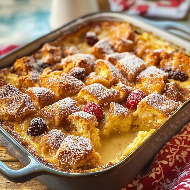 Eggnog Bread Pudding Recipe