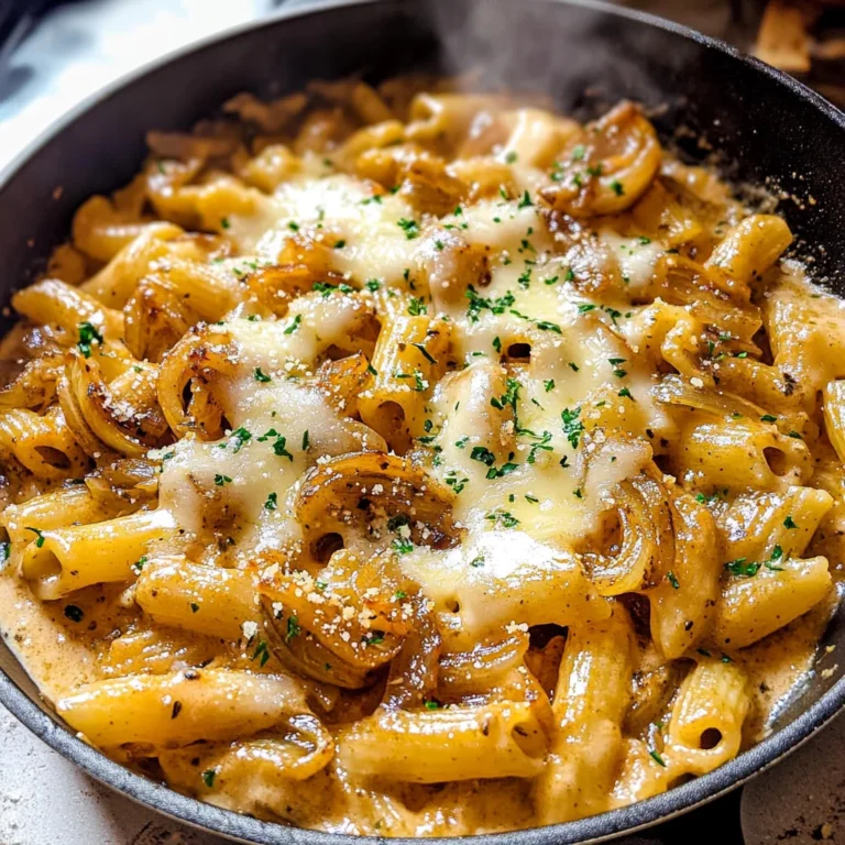 French Onion Pasta Recipe