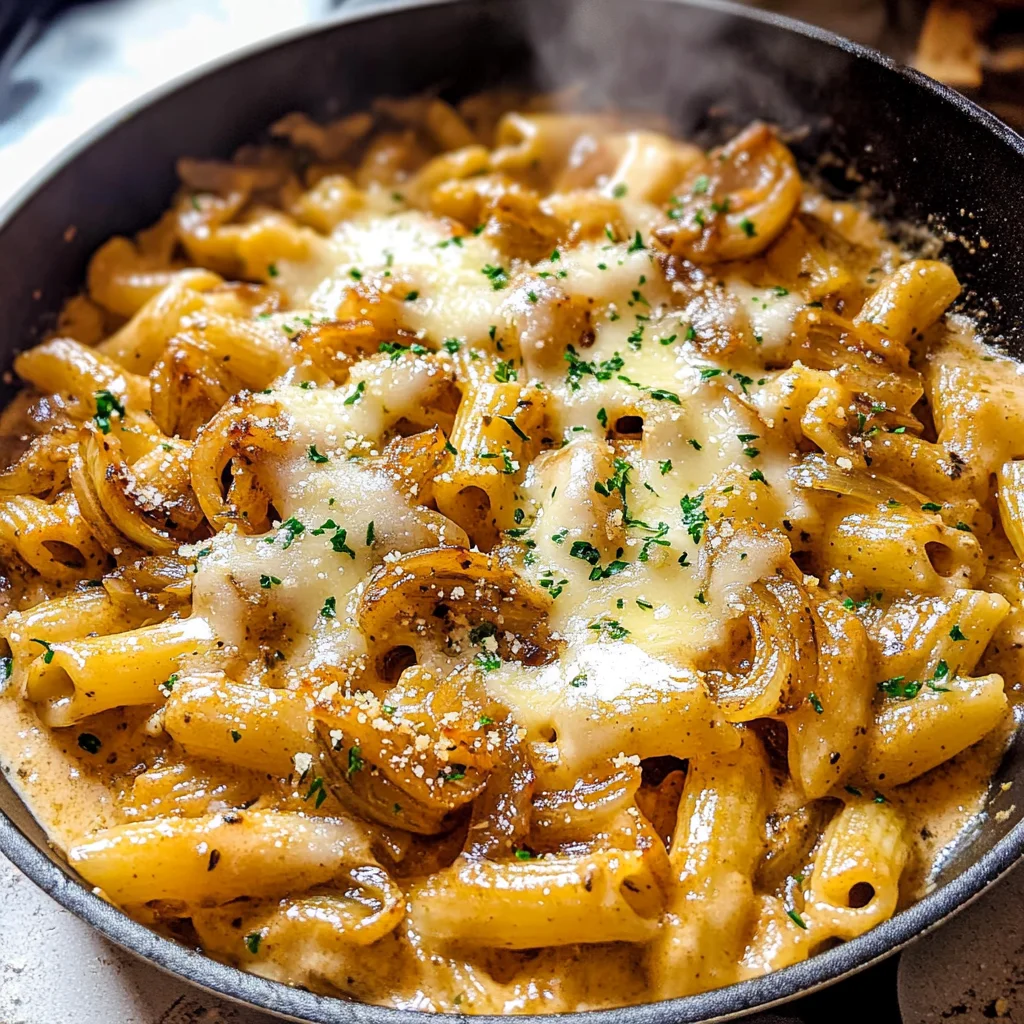 French Onion Pasta Recipe